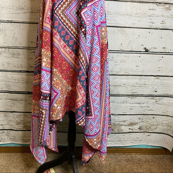 Elan Multicolored Sundress Dress Size Medium - Picture 4 of 9